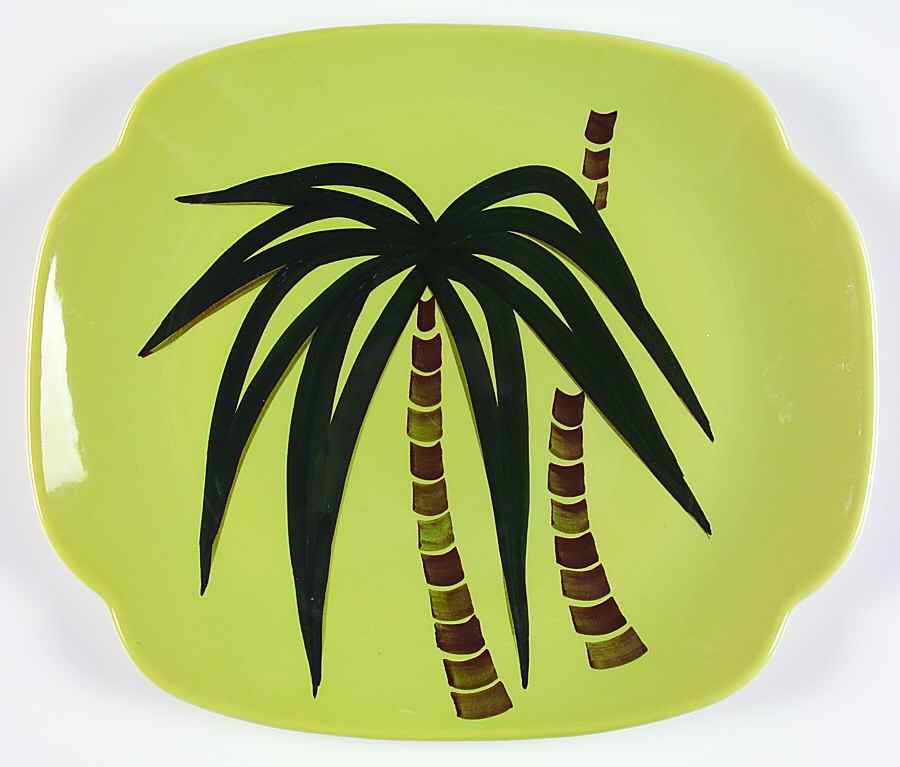 Tahiti 11" Oval Serving Platter by Continental Kilns-1