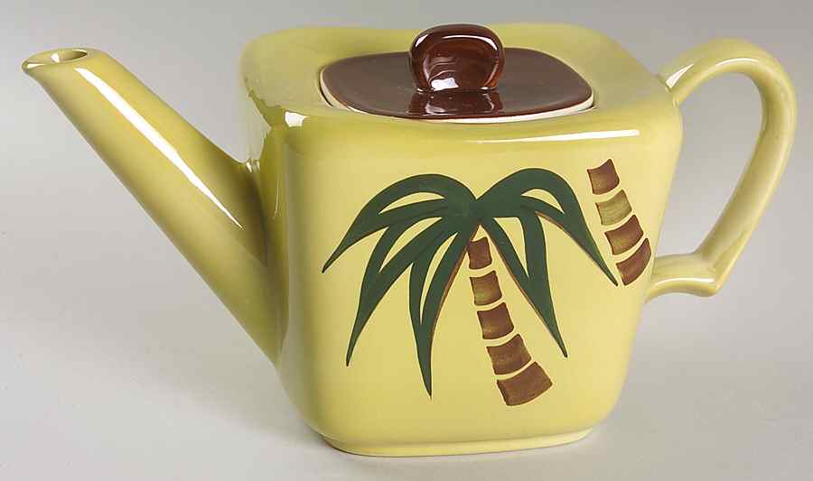Tahiti Teapot & Lid by Continental Kilns-1