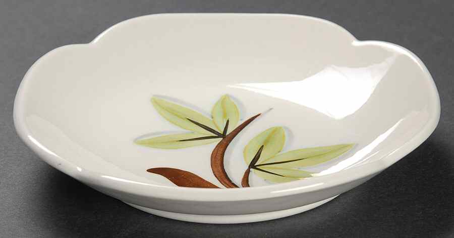 Woodleaf Fruit/Dessert (Sauce) Bowl by Continental Kilns-1