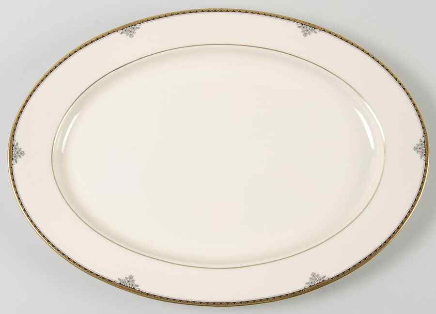 Berkeley Square 14" Oval Serving Platter by Community-1