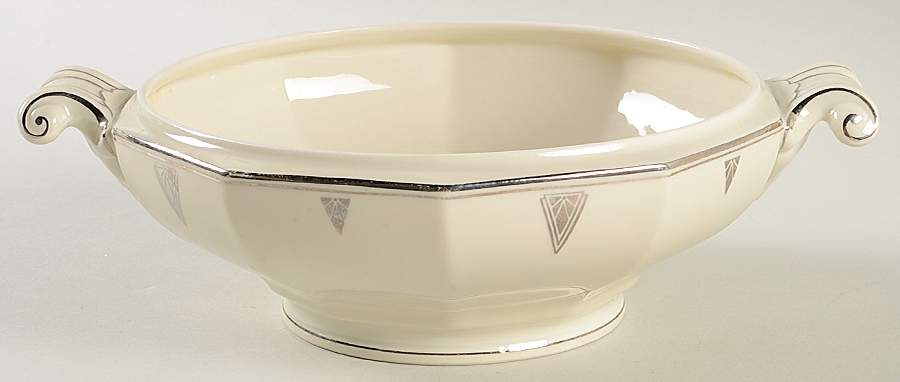 Deauville (Cream, 10 Sided) Round Vegetable No Lid by Community-1