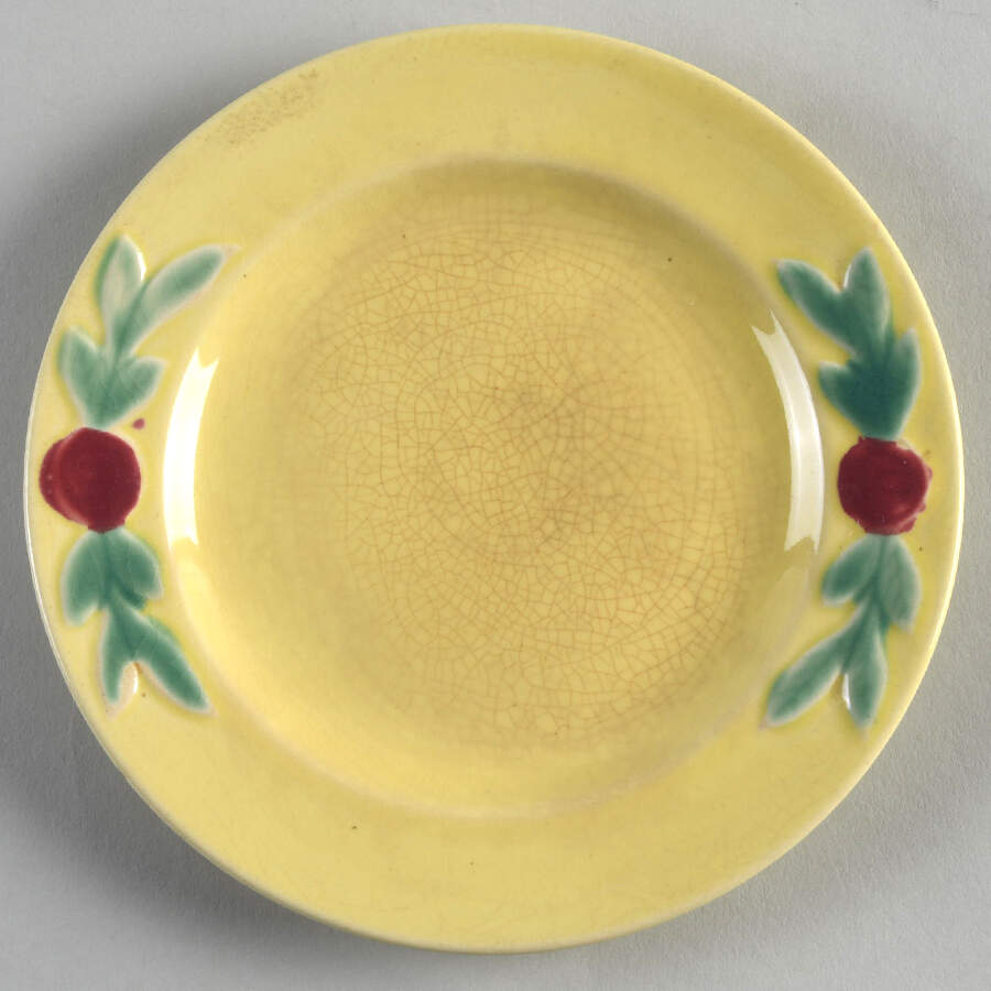 Rosebud Bread & Butter Plate by Coors Pottery-1