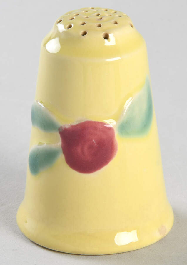Rosebud Pepper Shaker by Coors Pottery-1