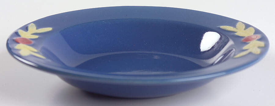 Rosebud Rim Soup Bowl by Coors Pottery-1