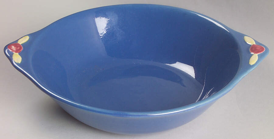 Rosebud 9" Round Vegetable Bowl by Coors Pottery-1