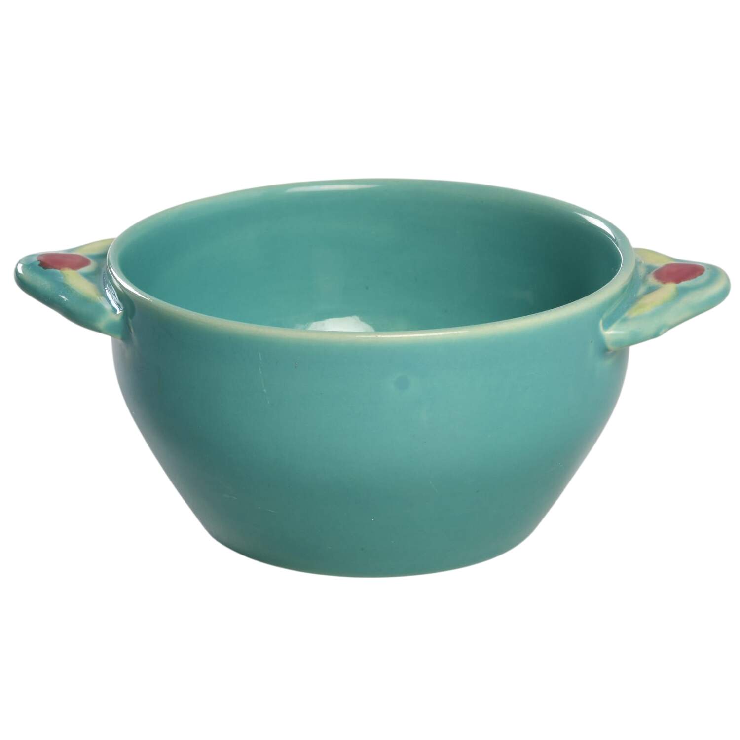 Rosebud Sugar Bowl No Lid by Coors Pottery-1
