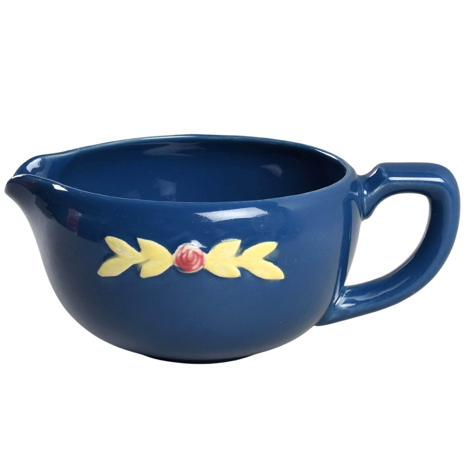 Rosebud Batter Bowl by Coors Pottery-1