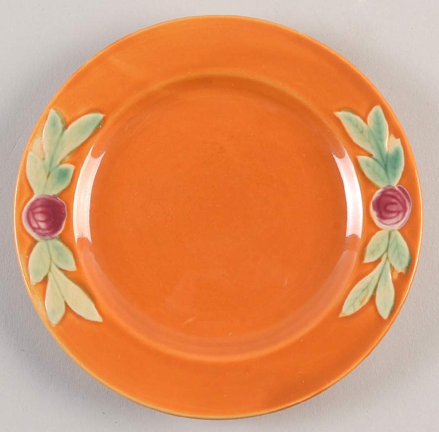 Rosebud Bread & Butter Plate by Coors Pottery-1