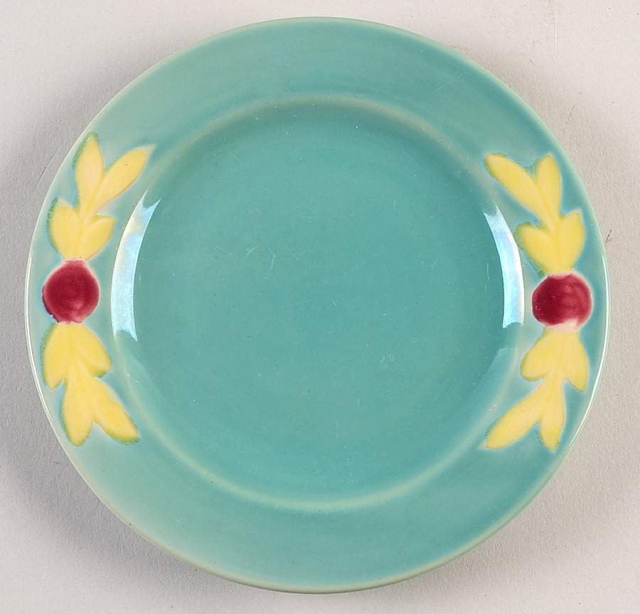 Rosebud Bread & Butter Plate by Coors Pottery-1