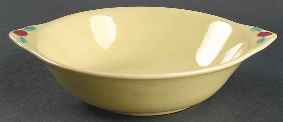 Rosebud 9" Round Vegetable Bowl by Coors Pottery-1