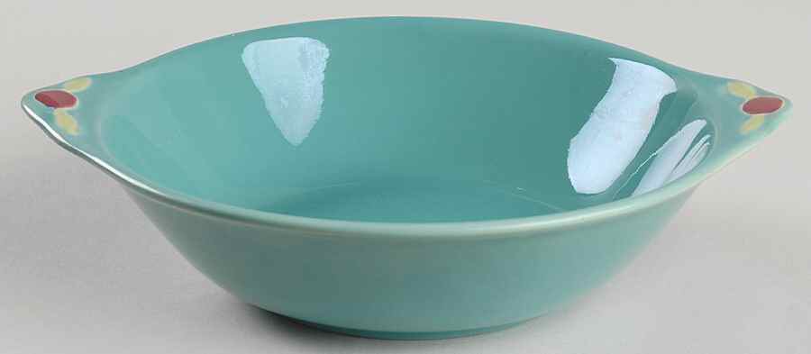 Rosebud 9" Round Vegetable Bowl by Coors Pottery-1