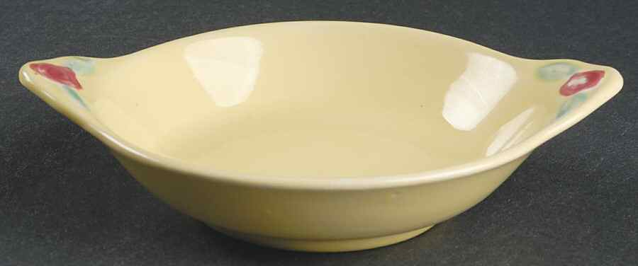 Rosebud Lugged Fruit/Dessert (Sauce) Bowl by Coors Pottery-1