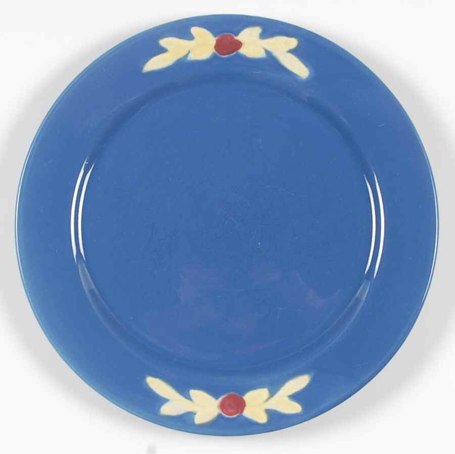 Rosebud Dinner Plate by Coors Pottery-1