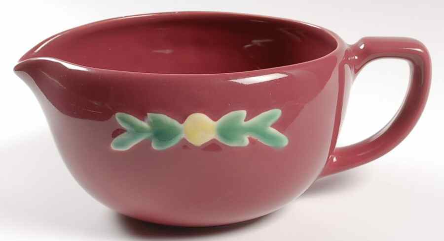 Rosebud Batter Bowl by Coors Pottery-1