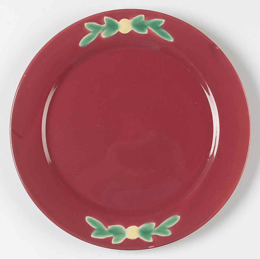 Rosebud Dinner Plate by Coors Pottery-1