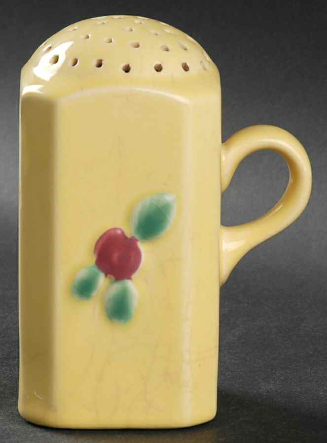 Rosebud Sugar Shaker by Coors Pottery-1