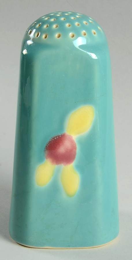 Rosebud Oversized Salt Shaker by Coors Pottery-1