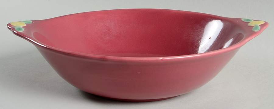 Rosebud 9" Round Vegetable Bowl by Coors Pottery-1