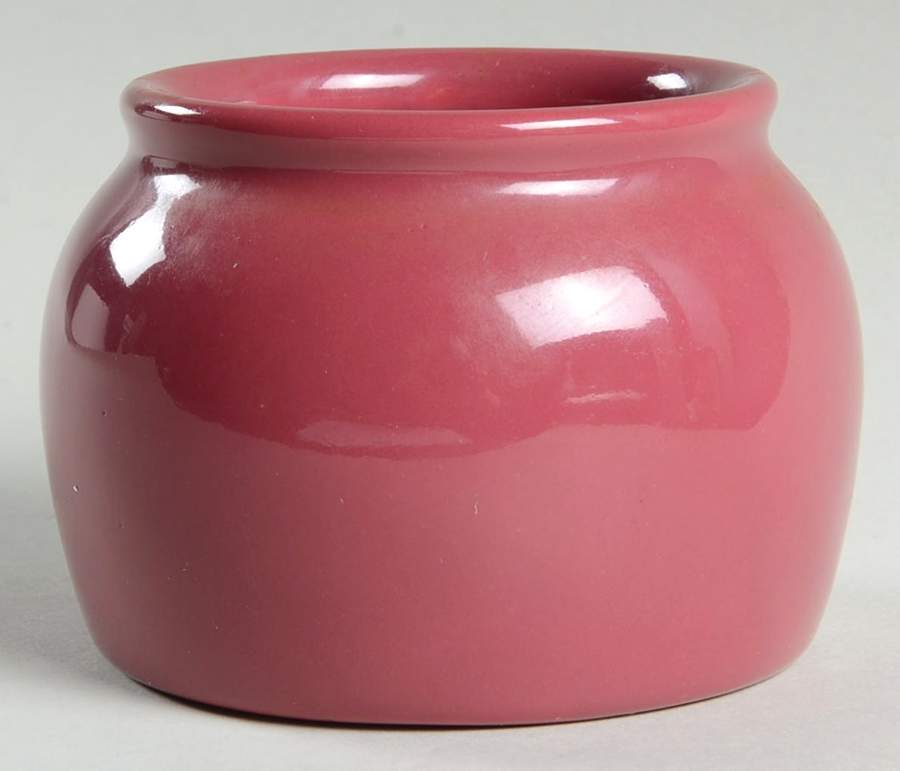 Rosebud Individual Open Bean Pot by Coors Pottery-1