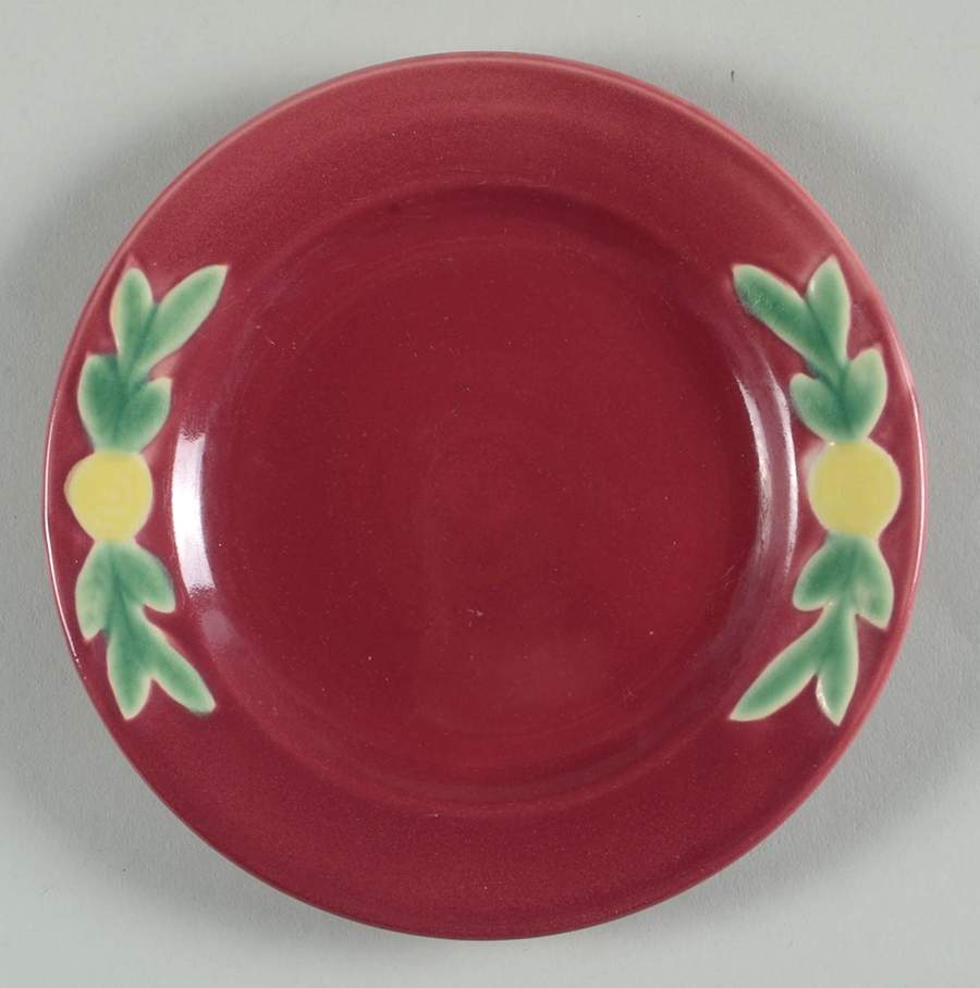 Rosebud Bread & Butter Plate by Coors Pottery-1