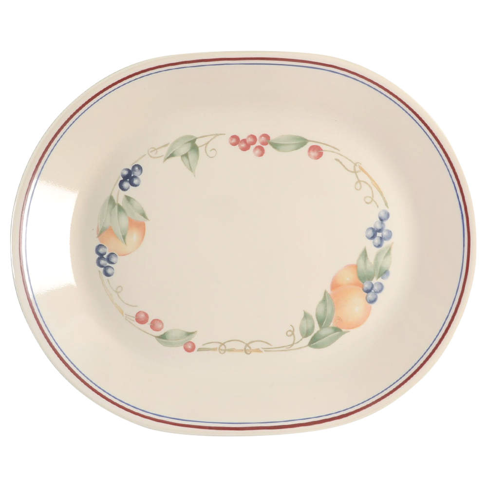 Abundance (Corelle) 12" Oval Serving Platter by Corning Corelle-1
