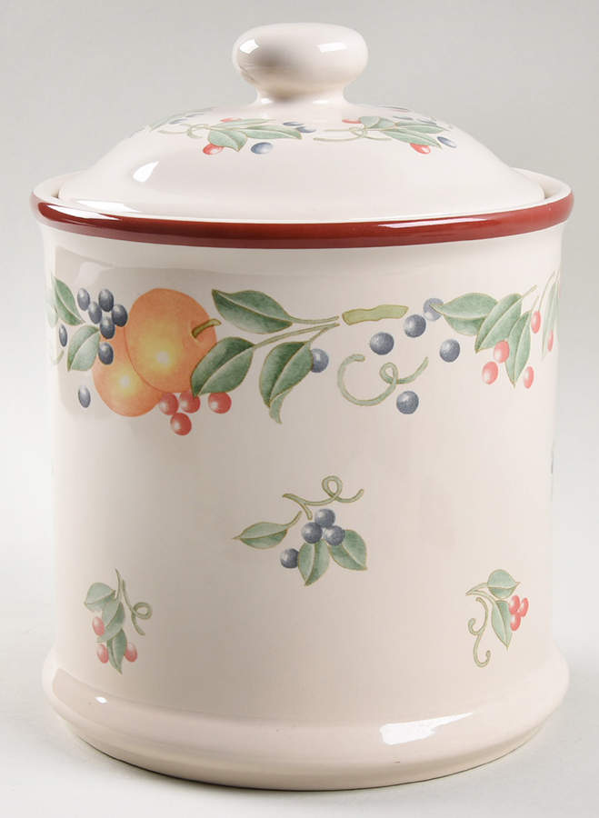 Abundance (Corelle) Extra Large Canister & Lid by Corning Corelle-1