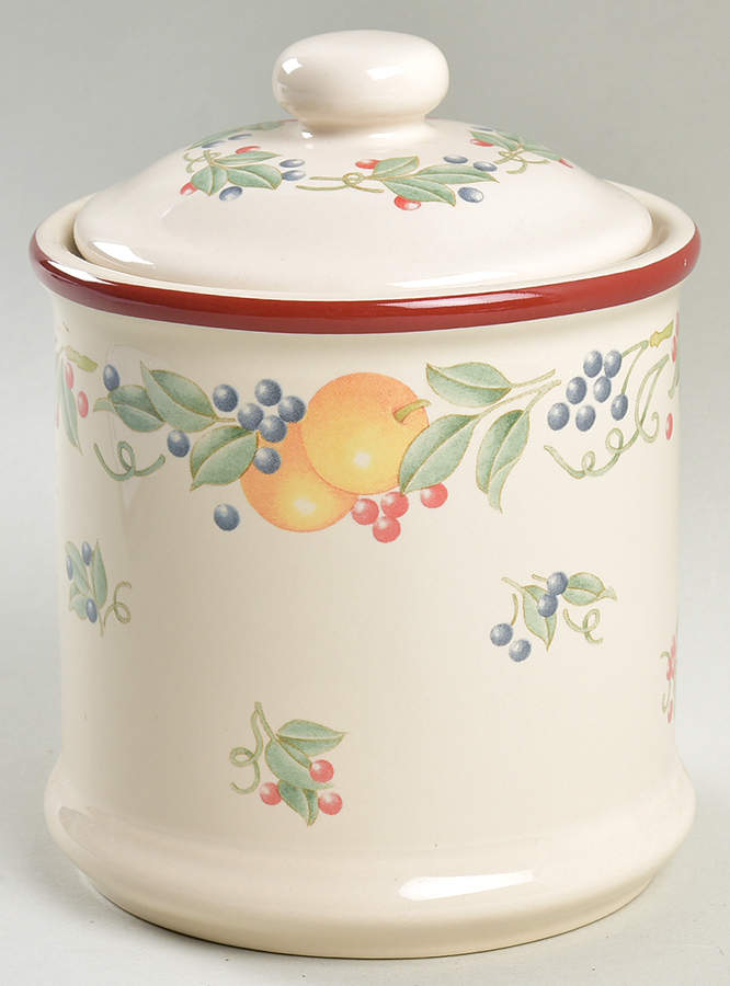 Abundance (Corelle) Medium Canister & Lid by Corning Corelle-1