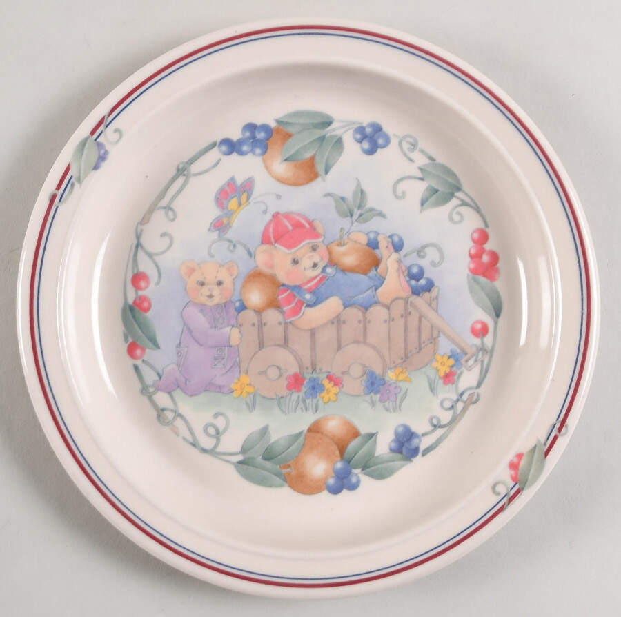 Abundance (Corelle) Melmac/Melamine Child's Plate by Corning Corelle-1