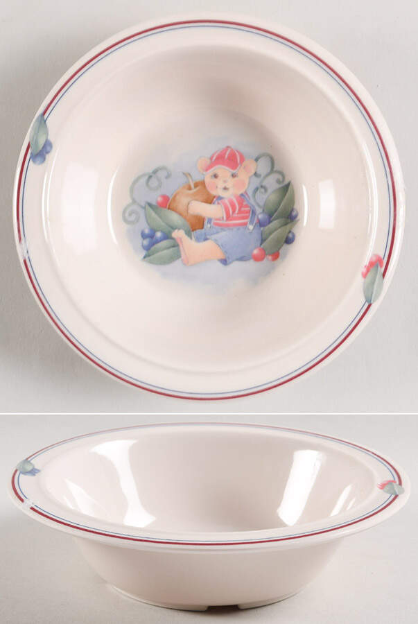 Abundance (Corelle) Melmac/Melamine Child's Bowl by Corning Corelle-1