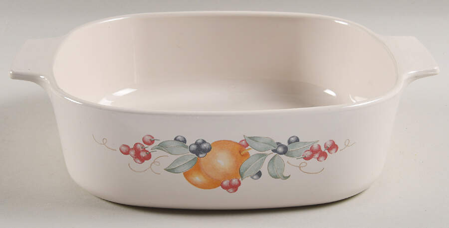 Abundance (Corelle) 2 Quart Square Casserole No Lid by Corning Corelle-1