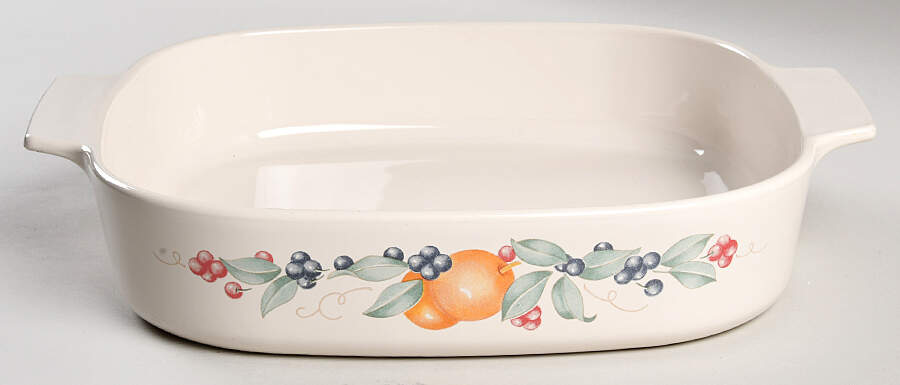 Abundance (Corelle) 2.5 Quart Square Casserole No Lid by Corning Corelle-1