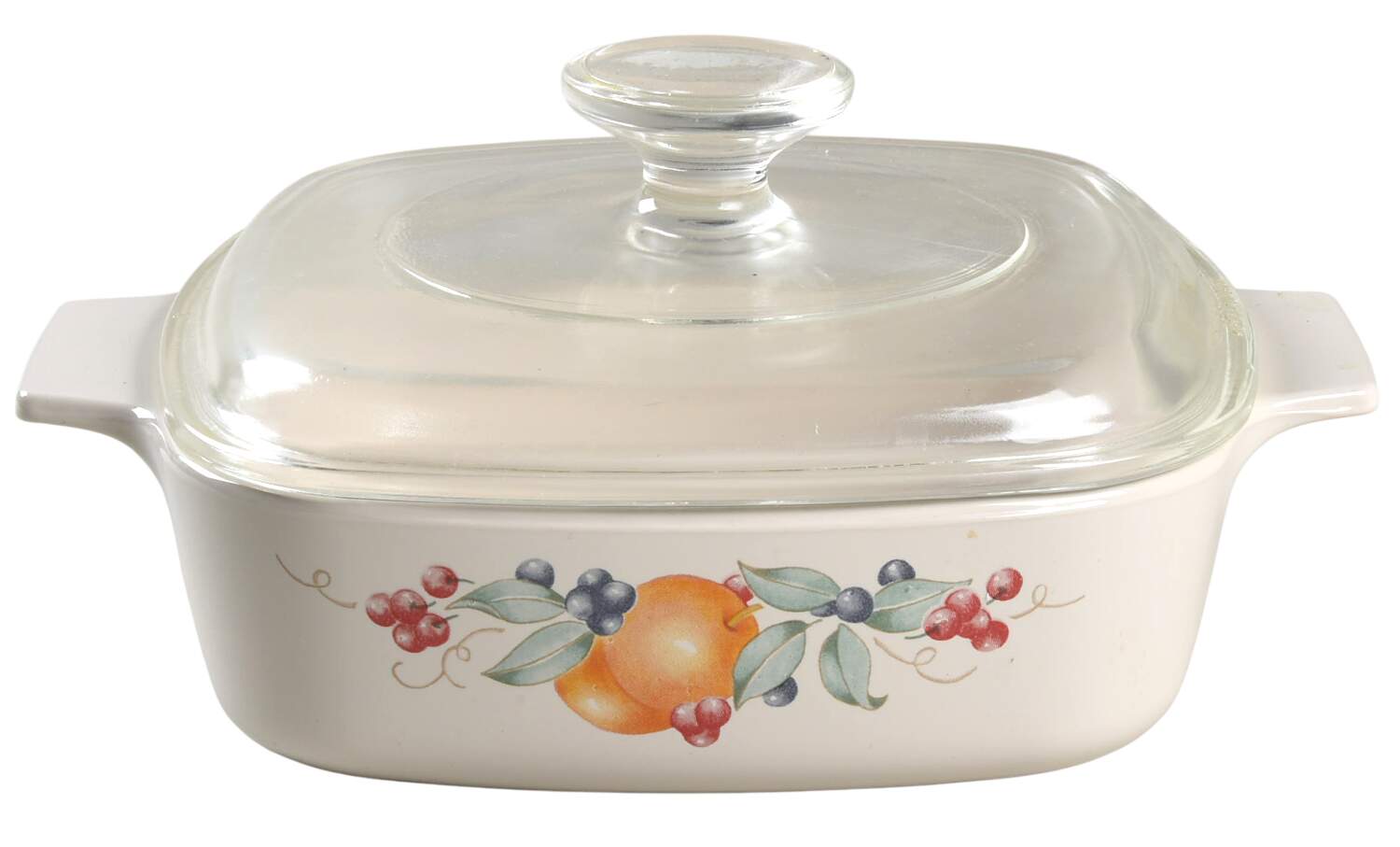 Abundance (Corelle) 1 Quart Square Casserole with Lid by Corning Corelle-1