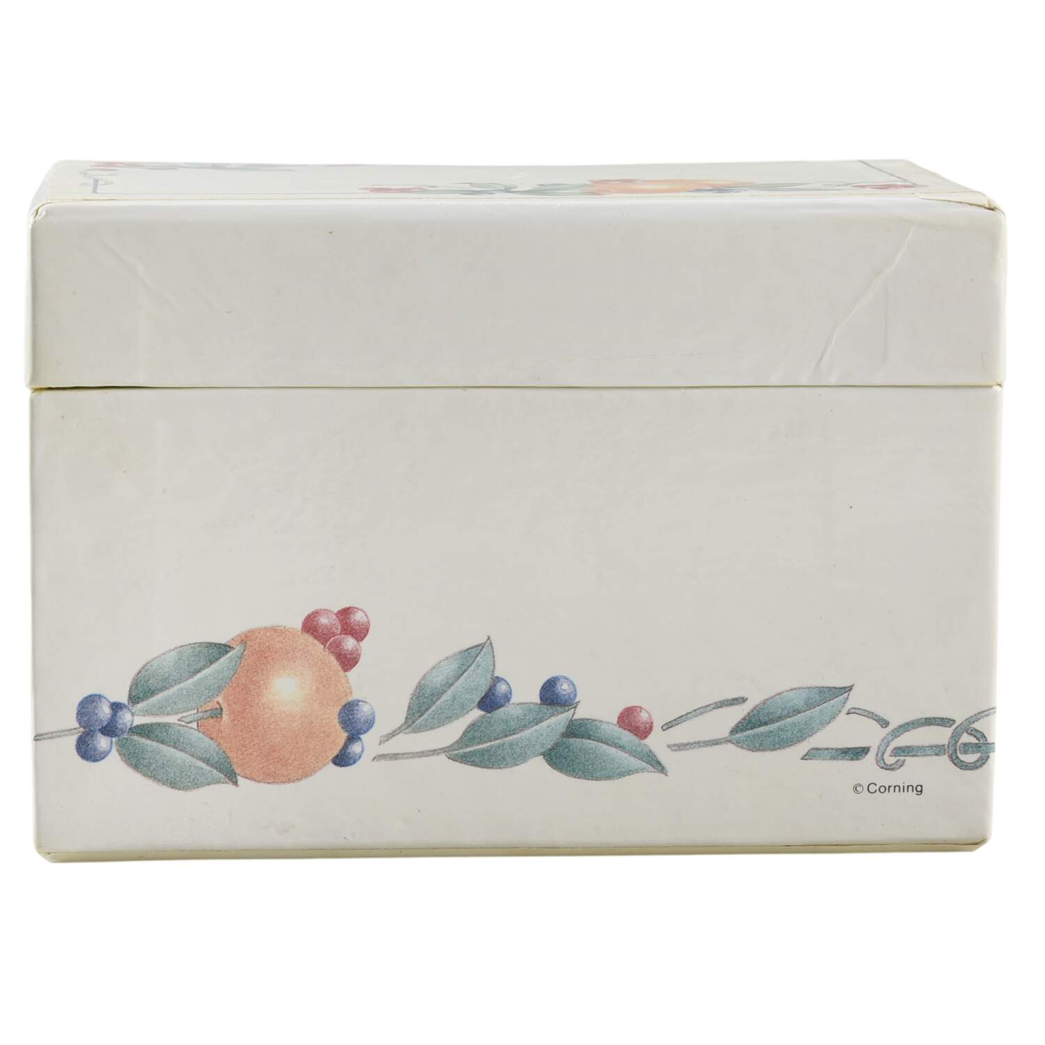 Abundance (Corelle) Recipe Box No Lid by Corning Corelle-1