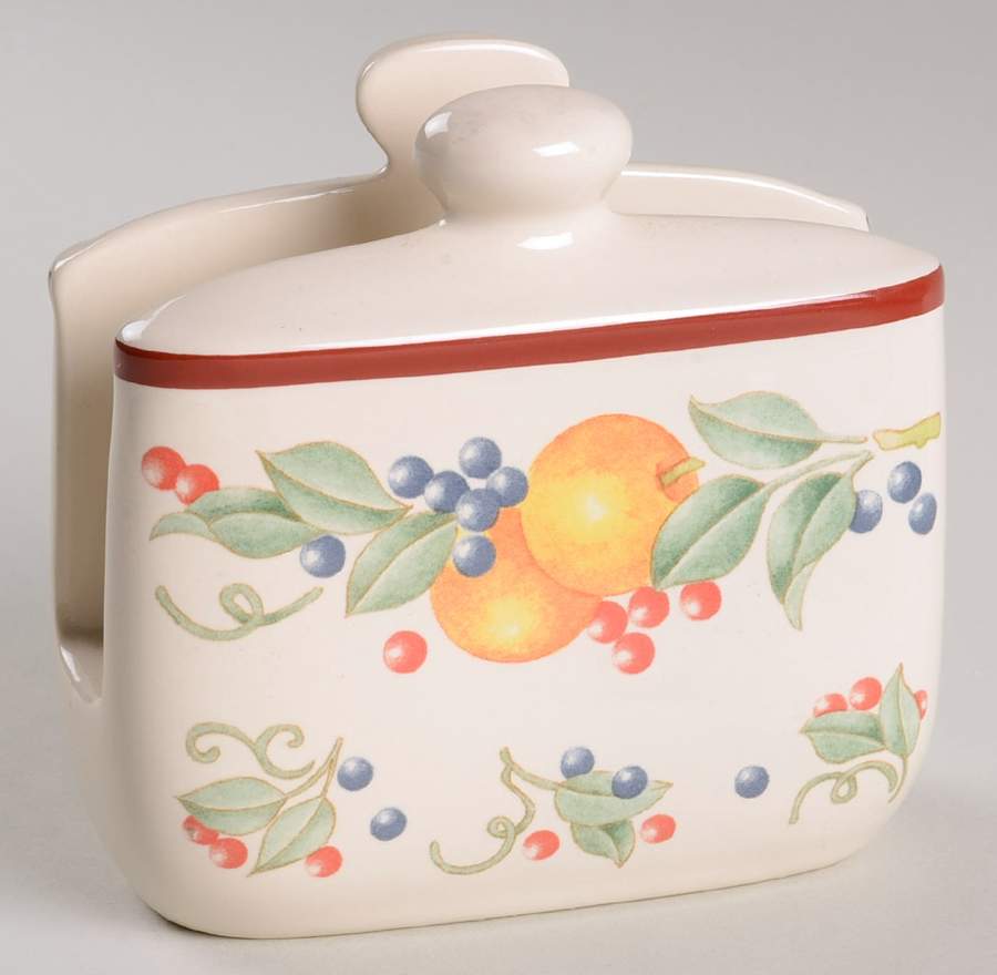 Abundance (Corelle) Napkin Holder by Corning Corelle-1
