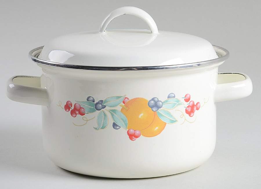 Abundance (Corelle) 2 Quart Metal Stew Pot by Corning Corelle-1