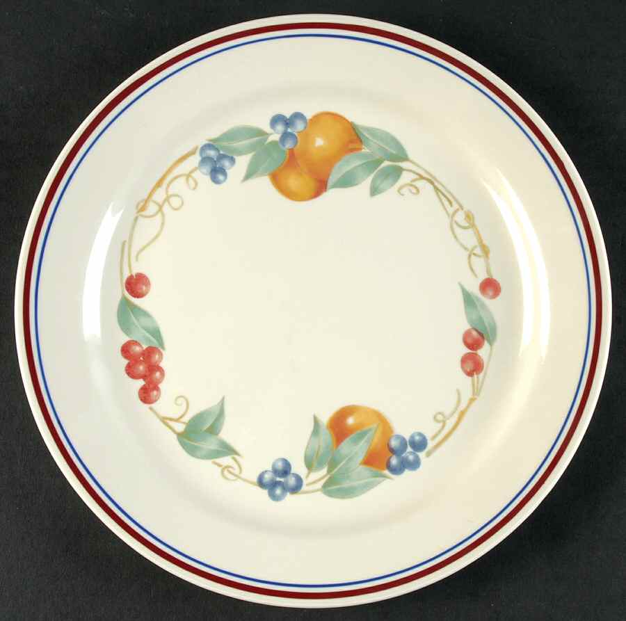 Abundance (Corelle) Luncheon Plate by Corning Corelle-1