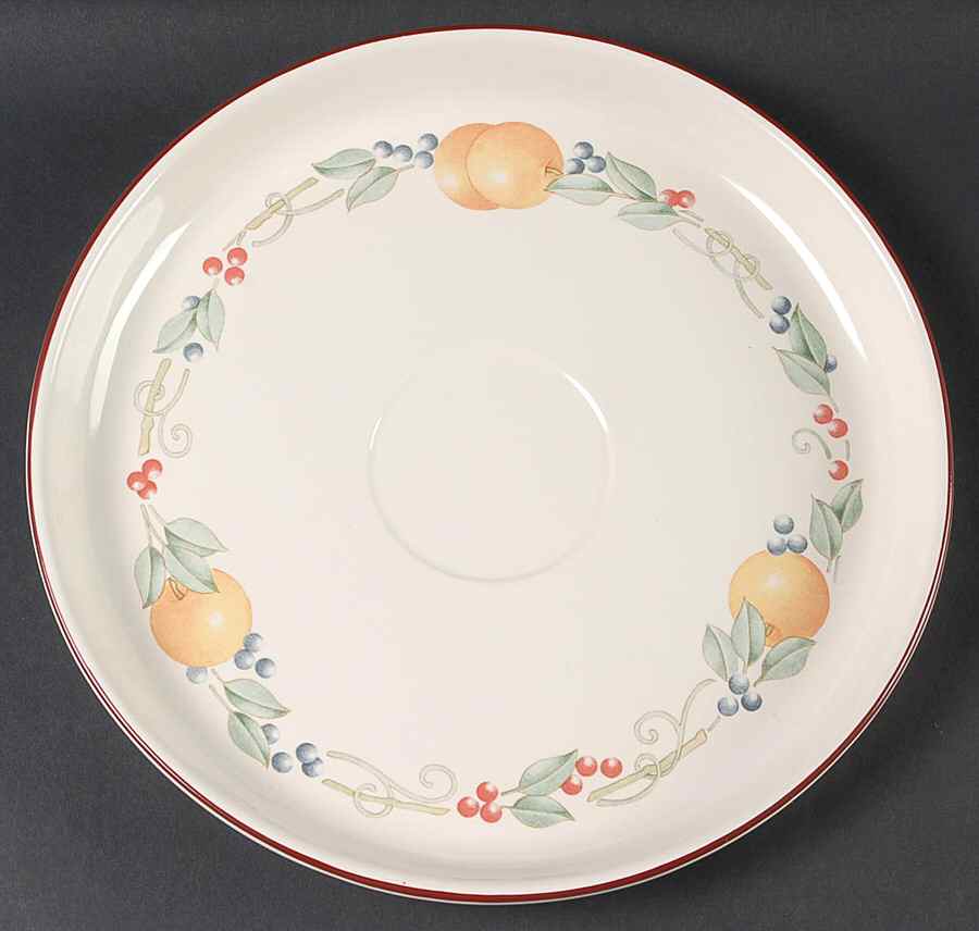 Abundance (Corelle) Chip Bowl/Plate for Chip & Dip Set by Corning Corelle-1