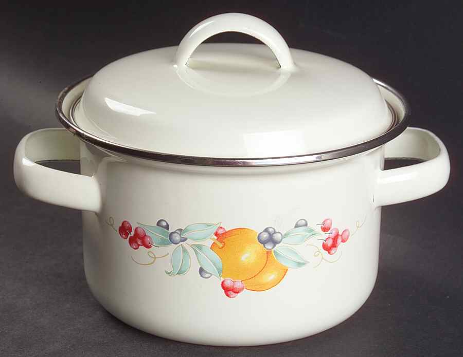 Abundance (Corelle) 1.25 Quart Metal Covered Casserole by Corning Corelle-1