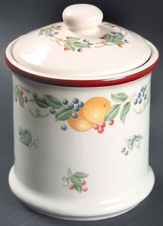Abundance (Corelle) Small Canister & Lid by Corning Corelle-1