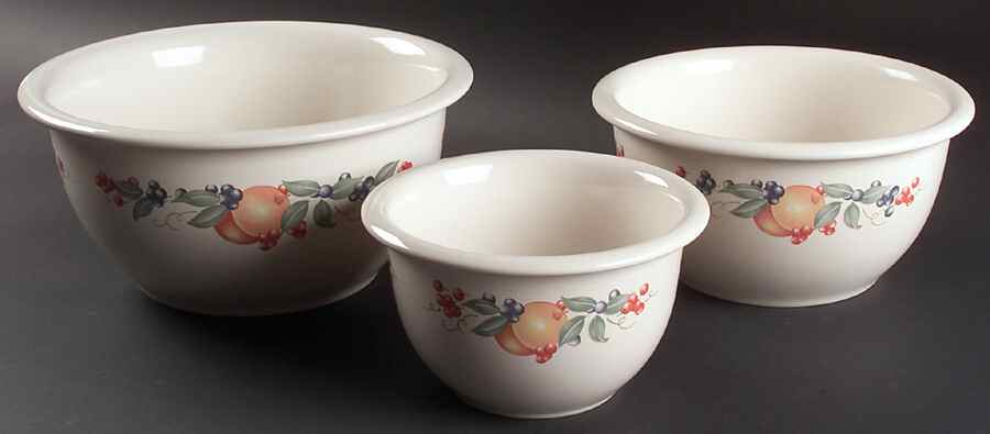 Abundance (Corelle) (3 Piece) Mixing Bowl Set by Corning Corelle-1