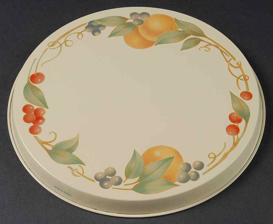 Abundance (Corelle) 8" Individual Tin Round Stove Cover by Corning Corelle-1