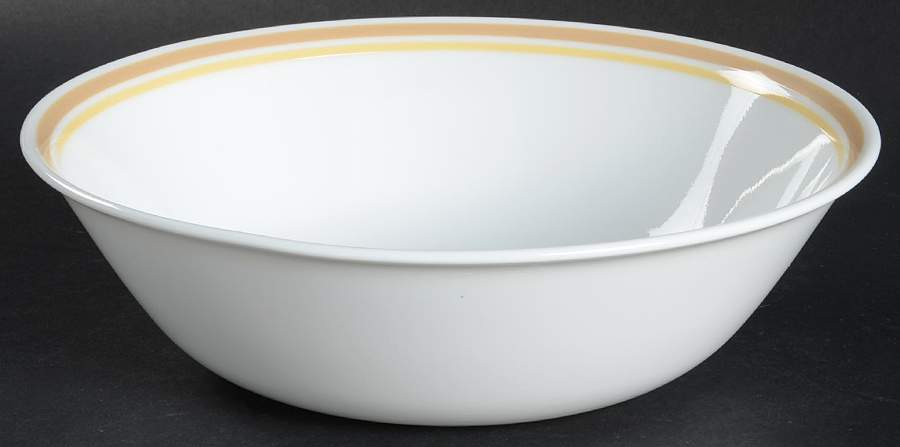 Almond (Corelle) 8" Round Vegetable Bowl by Corning Corelle-1