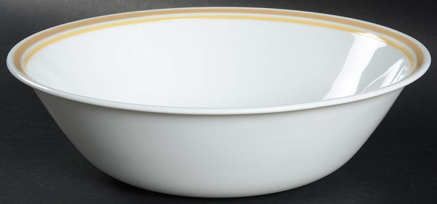 Almond (Corelle) 10" Round Vegetable Bowl by Corning Corelle-1