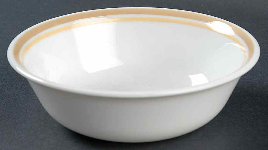 Almond (Corelle) Coupe Cereal Bowl by Corning Corelle-1