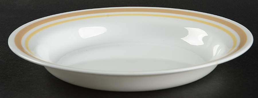 Almond (Corelle) Rim Soup Bowl by Corning Corelle-1