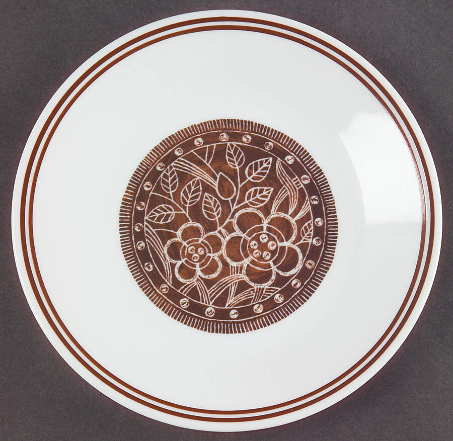 Batik (Corelle) Bread & Butter Plate by Corning Corelle-1