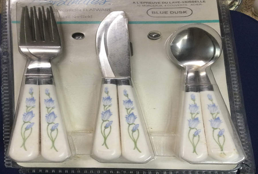 Blue Dusk (Corelle) Small Dinner Knife by Corning Corelle-1