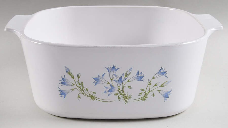 Blue Dusk (Corelle) 5 Quart Square Casserole No Lid by Corning Corelle-1