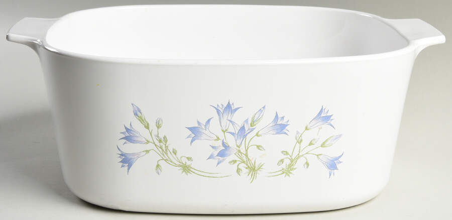 Blue Dusk (Corelle) 5 Quart Square Casserole No Lid by Corning Corelle-1