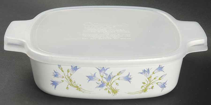 Blue Dusk (Corelle) 1 Quart Square Casserole with Lid by Corning Corelle-1